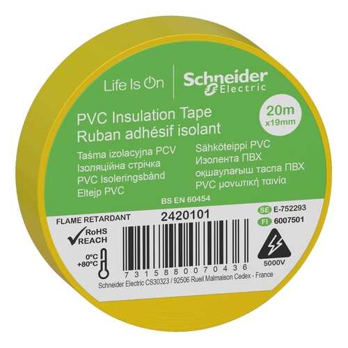 Изолента Schneider Electric SE 2420101 в Аксон