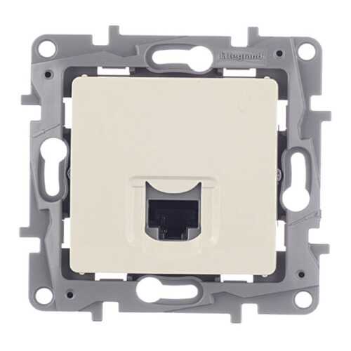 Механизм розетки информационной Legrand Etika, RJ45, слоновая кость в Аксон