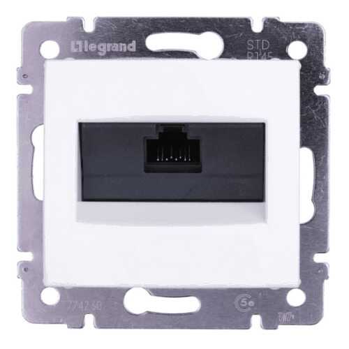 Механизм розетки Legrand VALENA, RJ45, 5E UTP, белый, артикул 774230 в Аксон