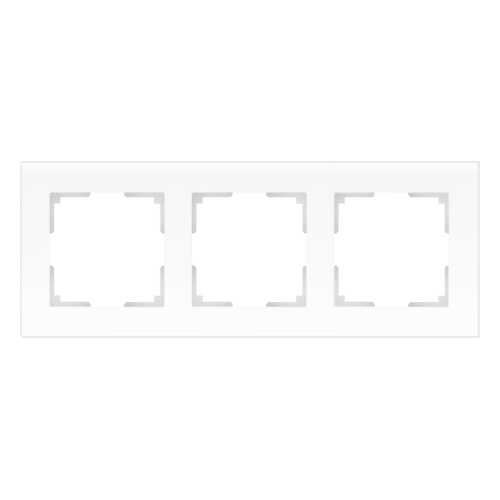 Рамка для выключателя Werkel WL01-Frame-03 a036579 белый в Аксон