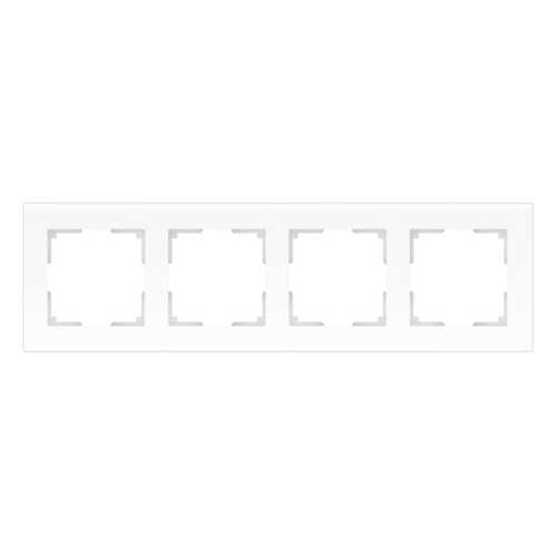Рамка для выключателя Werkel WL01-Frame-04 a036580 белый в Аксон