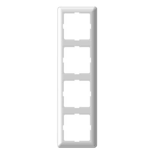 Рамка Schneider Electric Wessen 59 4-ая Белая в Аксон
