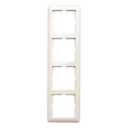 Рамка Schneider Electric Wessen 59 4-ая Бежевая в Аксон