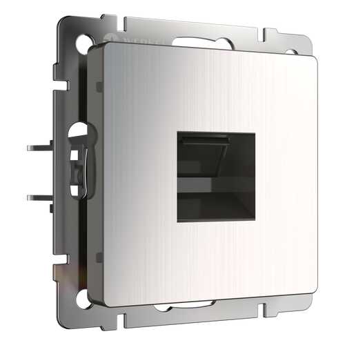 Розетка Ethernet RJ-45 Werkel WL02-RJ-45 глянцевый никель в Аксон