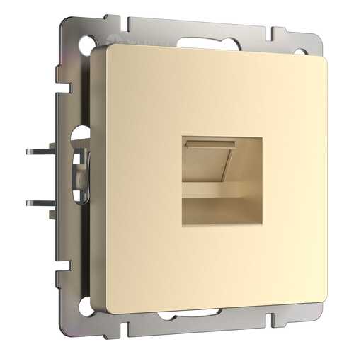 Розетка Ethernet RJ-45 Werkel WL11-RJ-45 шампань в Аксон