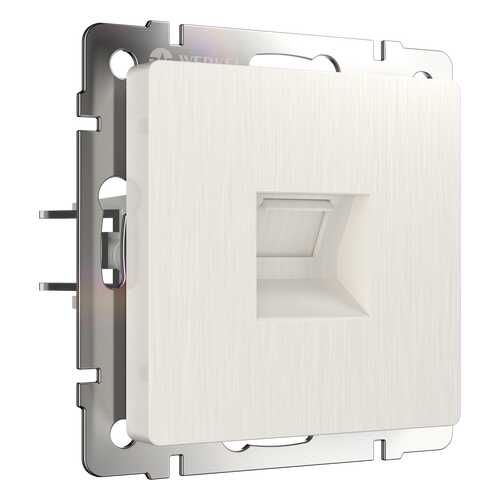 Розетка Ethernet RJ-45 Werkel WL13-RJ-45 перламутровый рифленый в Аксон