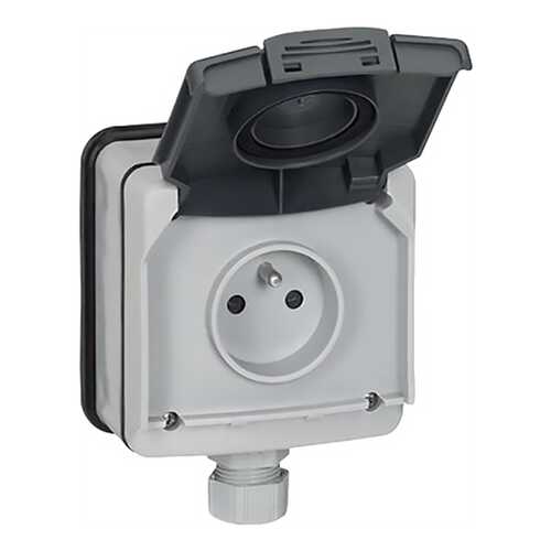 Розетка Legrand PLEXO, 2P+3, 16 А, IP66, артикул 090466 в Аксон