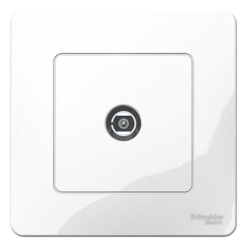 SE Blanca внутр Белая Розетка TV в Аксон