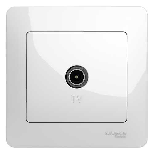 SE Glossa Белая Розетка TV (в сборе) в Аксон