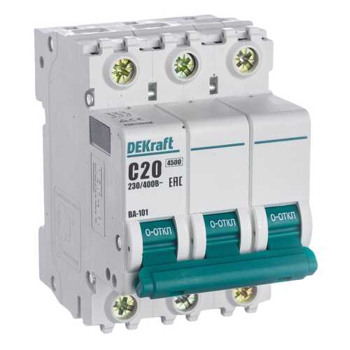 Автоматический выключатель 2Р 20А Schneider Electric DEKraft, арт. 11079DEK в Аксон