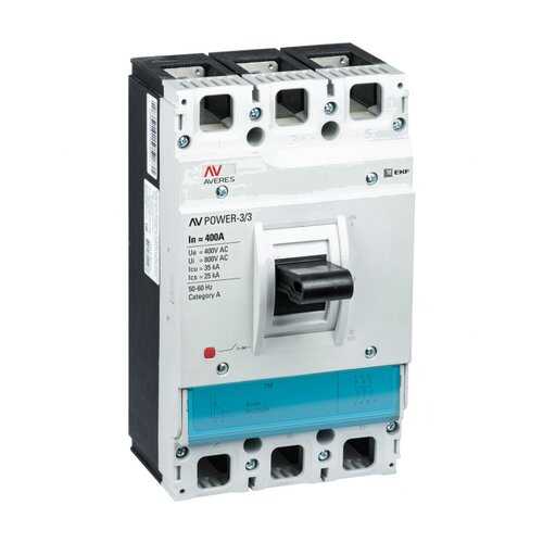 Автоматический выключатель EKF AV POWER-3/3 400А 35kA TR в Аксон