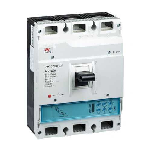 Автоматический выключатель EKF AV POWER-4/3 1000А 50kA ETU2.2 в Аксон