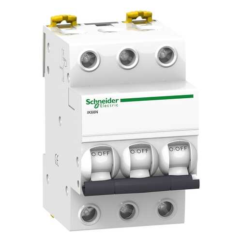 Автоматический выключатель Schneider Electric iK60 3П 16A C A9K24316 в Аксон