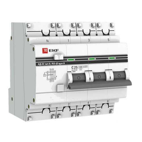 Дифавтоматы EKF DA32-32-30-4P-a-pro в Аксон