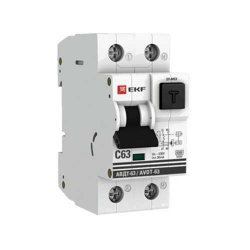 Дифавтоматы EKF DA63-40-100e в Аксон