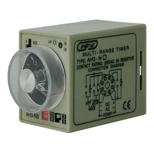 Реле времени 220V AH3-NB (3s - 30 min) AC Энергия в Аксон