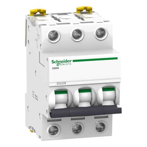 Schneider Electric Автоматический выключатель Schneider Electric iC60N 3П 25A C A9F79325 в Аксон