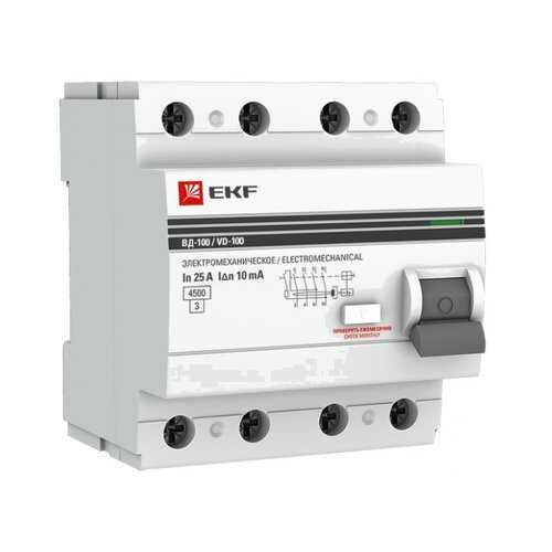 Устройство защитного отключения EKF elcb-4-100-300-em-pro в Аксон
