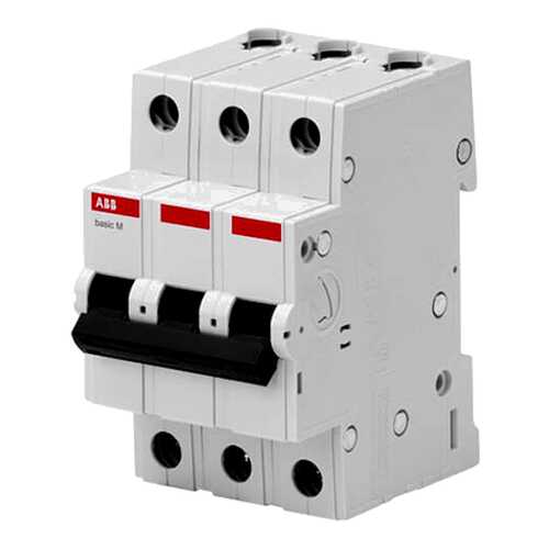 Выключатель автоматический Basic M, BMS413C10, 3 P, 10 A, C, 4,5 кА в Аксон