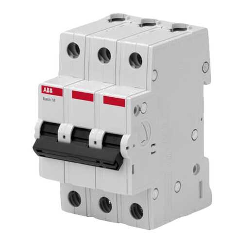 Выключатель автоматический Basic M, BMS413C20, 3 P, 20 A, C, 4,5 кА в Аксон