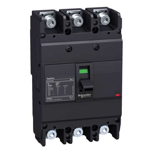 Выключатель автоматический EZC250N, 3 полюса, 125 А, 25 кА в Аксон