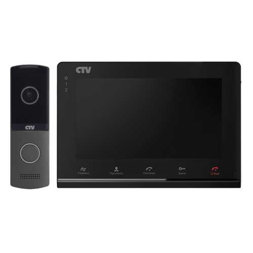 Комплект видеодомофона CTV-DP2700IP NG - Черный в Аксон