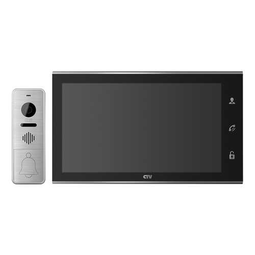 Комплект видеодомофона CTV-DP4105AHD - Черный в Аксон