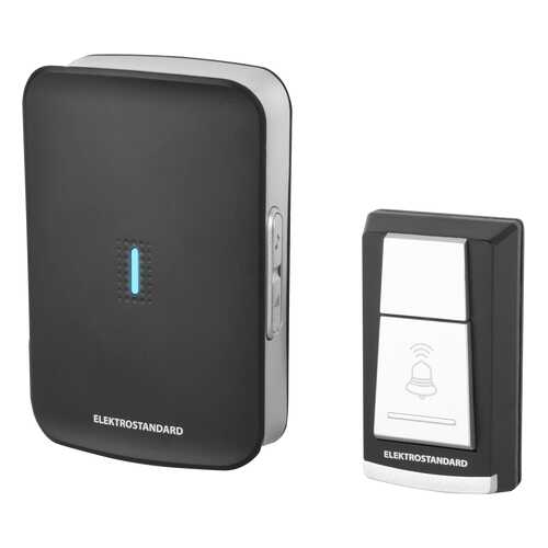 Звонок беспроводной Elektrostandard WL 36M IP44 черный DBQ19M WL 36M IP44 в Аксон