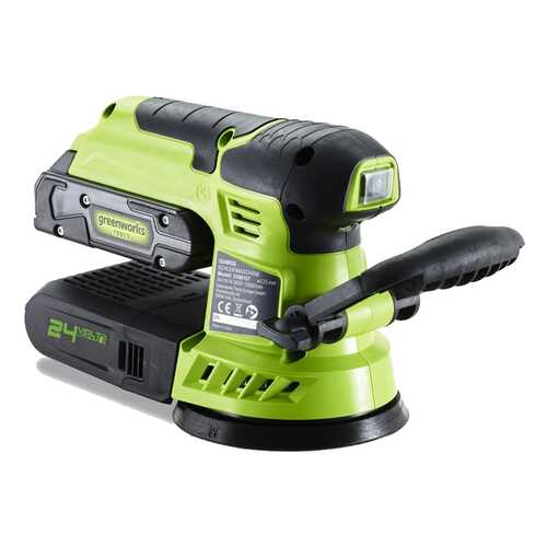 Акк. эксцентриковая шлифовальная машина Greenworks G-24V БЕЗ АККУМУЛЯТОРА И З/У в Аксон