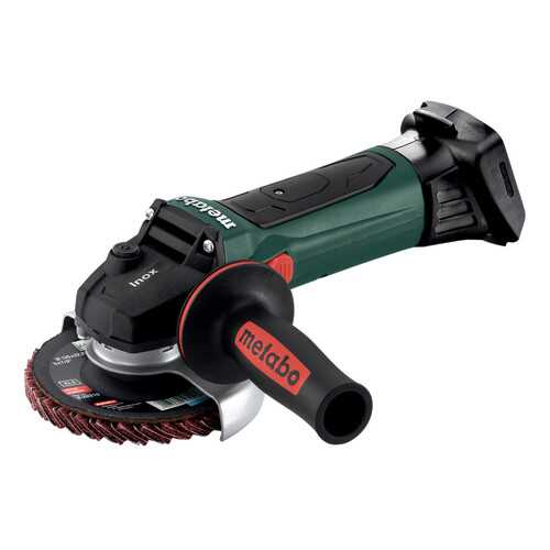 Акк. угловая шлифовальная машина Metabo W 18 LTX 125 Inox 600174850 БЕЗ АККУМУЛЯТОРА И З/У в Аксон