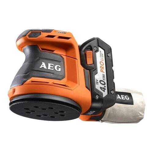 Аккумуляторная эксцентриковая шлифовальная машина AEG BEX18-125 LI-402C 4935451087 в Аксон