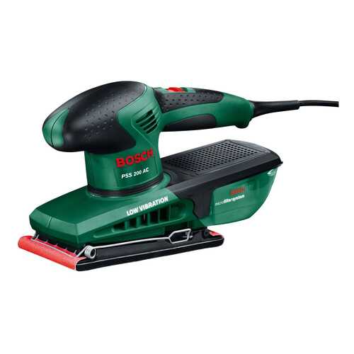 Сетевая вибрационная шлифовальная машина Bosch PSS 200 AC 603340120 в Аксон