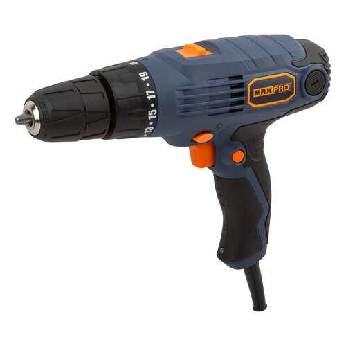 Дрель-Шуруповерт электрическая 300 Вт; MPED300VD MAX-PRO 85046 в Аксон