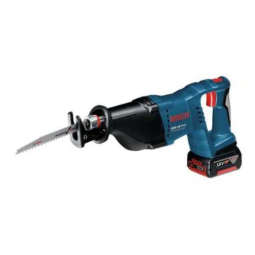 Ножовка BOSCH GSA 18V-LI (0615990L6H), 1Х40Ач + ЗУ GAL18-V40 в Аксон