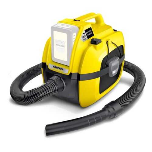 Аккумуляторный строительный пылесос Karcher WD 1 Compact Battery 1.198-300.0 в Аксон