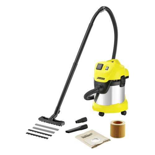 Строительный пылесос Karcher WD 3 P Premium Yellow 1.629-891.0 в Аксон