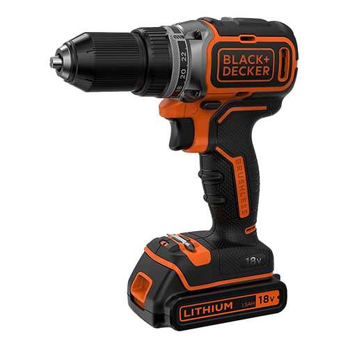 Аккумуляторная безударная дрель-шуруповерт Black&Decker BL186KB-QW в Аксон