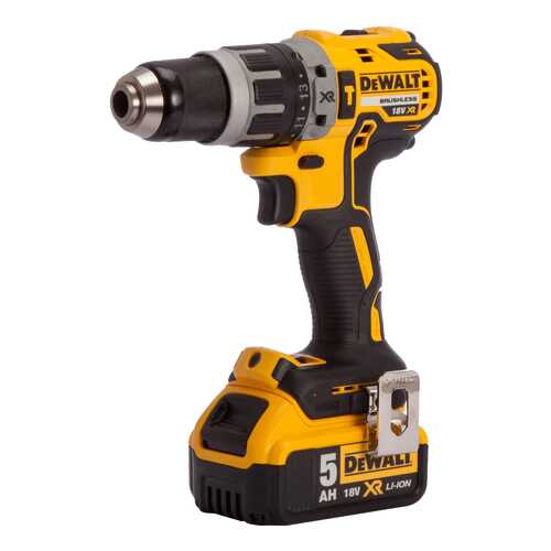 Аккумуляторная безударная дрель-шуруповерт DeWalt DCD 796 P2 (18В, 5А*ч) в Аксон