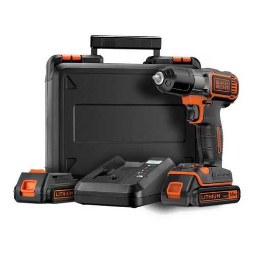 Аккумуляторная дрель-шуруповерт Black+Decker Autosence ASD18KB-QW 18В в Аксон