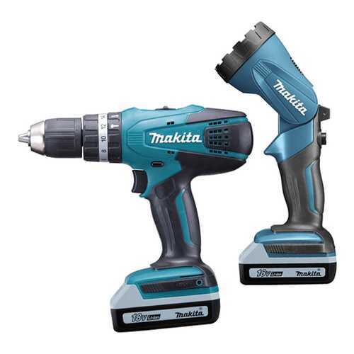 Аккумуляторная дрель-шуруповерт Makita DF457DWLE 185851 в Аксон