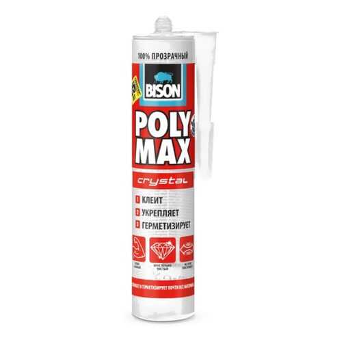 Клей BISON 6308552 POLY MAX CRYSTAL CRT 300G в Аксон