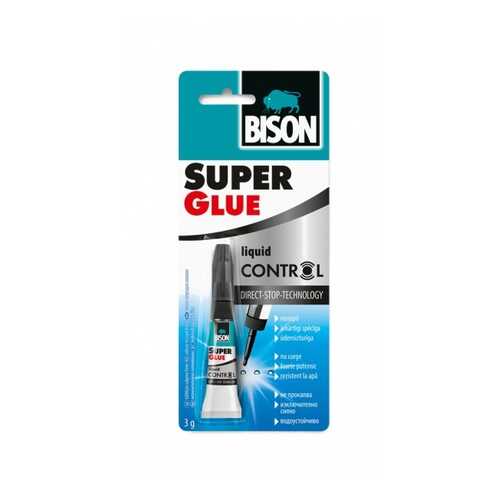 Клей BISON 6311790 Super Glue Control с Дозатором 3гр в Аксон