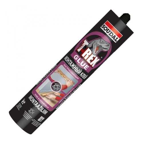 Клей SOUDAL T-REX быстросохнущий 380 мл в Аксон