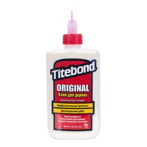Клей TITEBOND D2 Original столярный 237 мл красный в Аксон