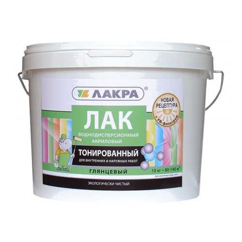 Лак водный тонированный Лакра Дуб 0,9кг в Аксон