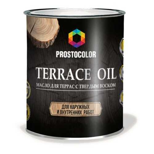 Масло для террас Prostocolor белый 0,75л в Аксон