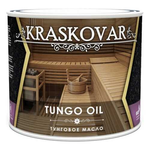 Тунговое масло для древесины Kraskovar Tungo Oil 0,75 л в Аксон