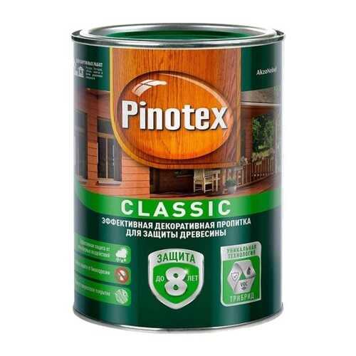 Пропитка для защиты древесины Pinotex Classic Калужница 1л в Аксон