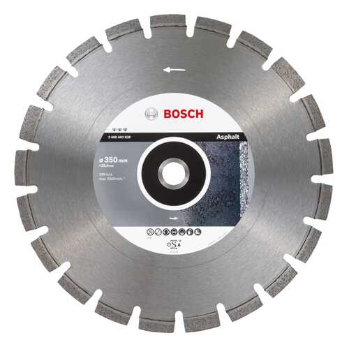 Алмазный диск Bosch Bf Asphalt 350-25,4 2608603828 в Аксон