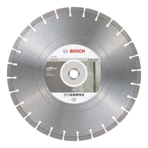 Алмазный диск Bosch Bf Concrete 400-25,4 2608603801 в Аксон